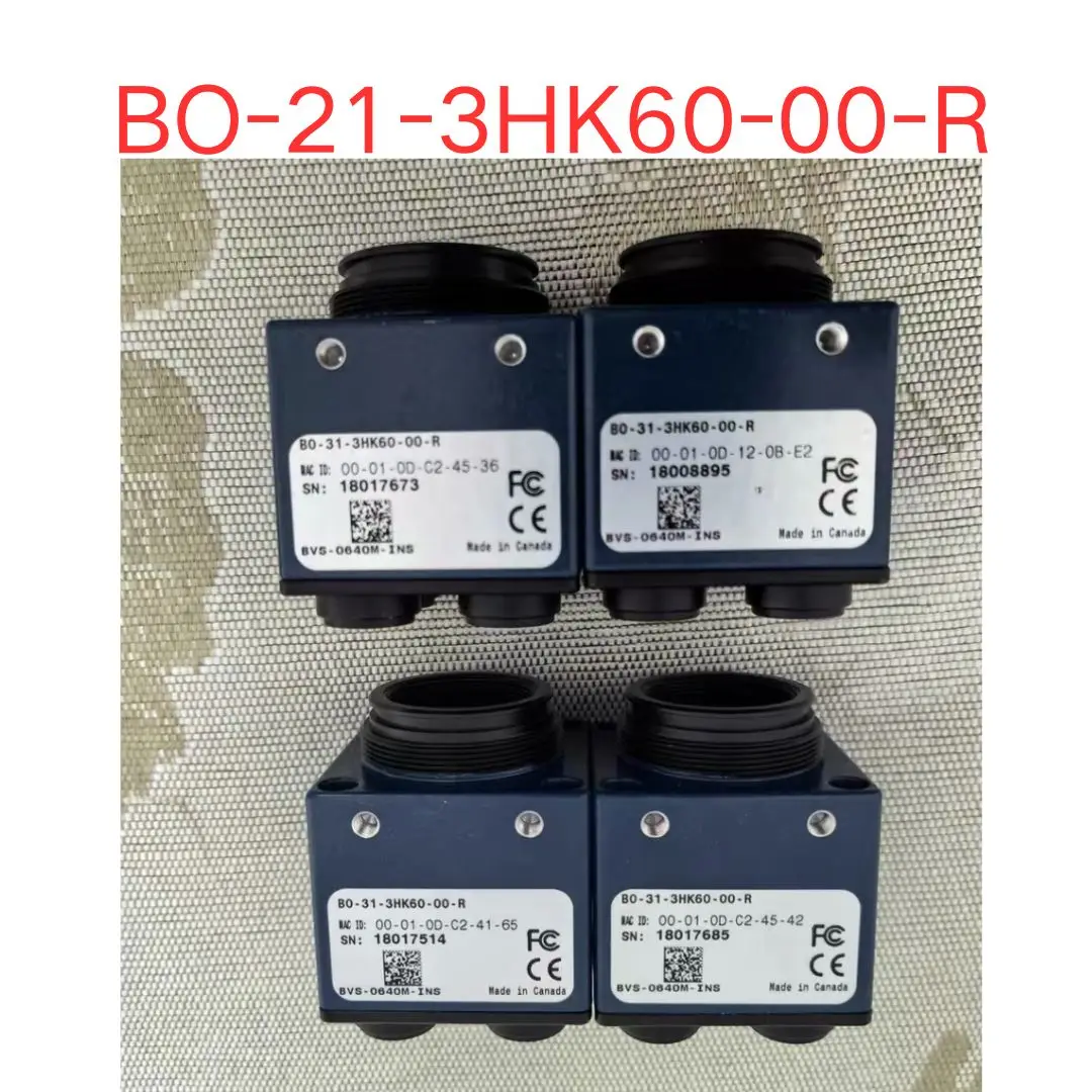 used BO-21-3HK60-00-R Industrial Camera test OK Fast shipping