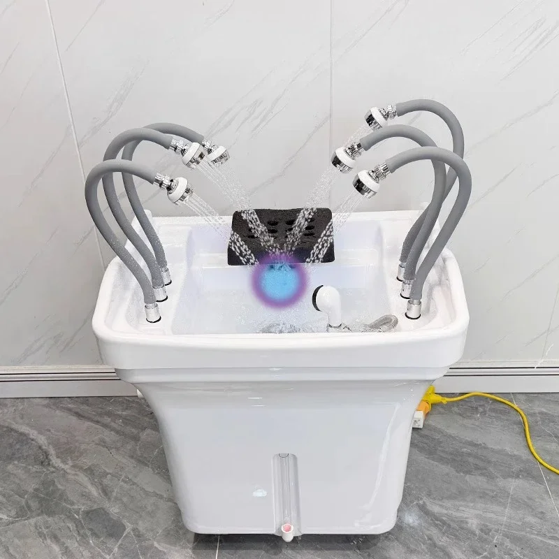 

Head Therapy Shampoo Basin Ear Collection Hair Salon Head Instrument Vientiane Multi-head Water