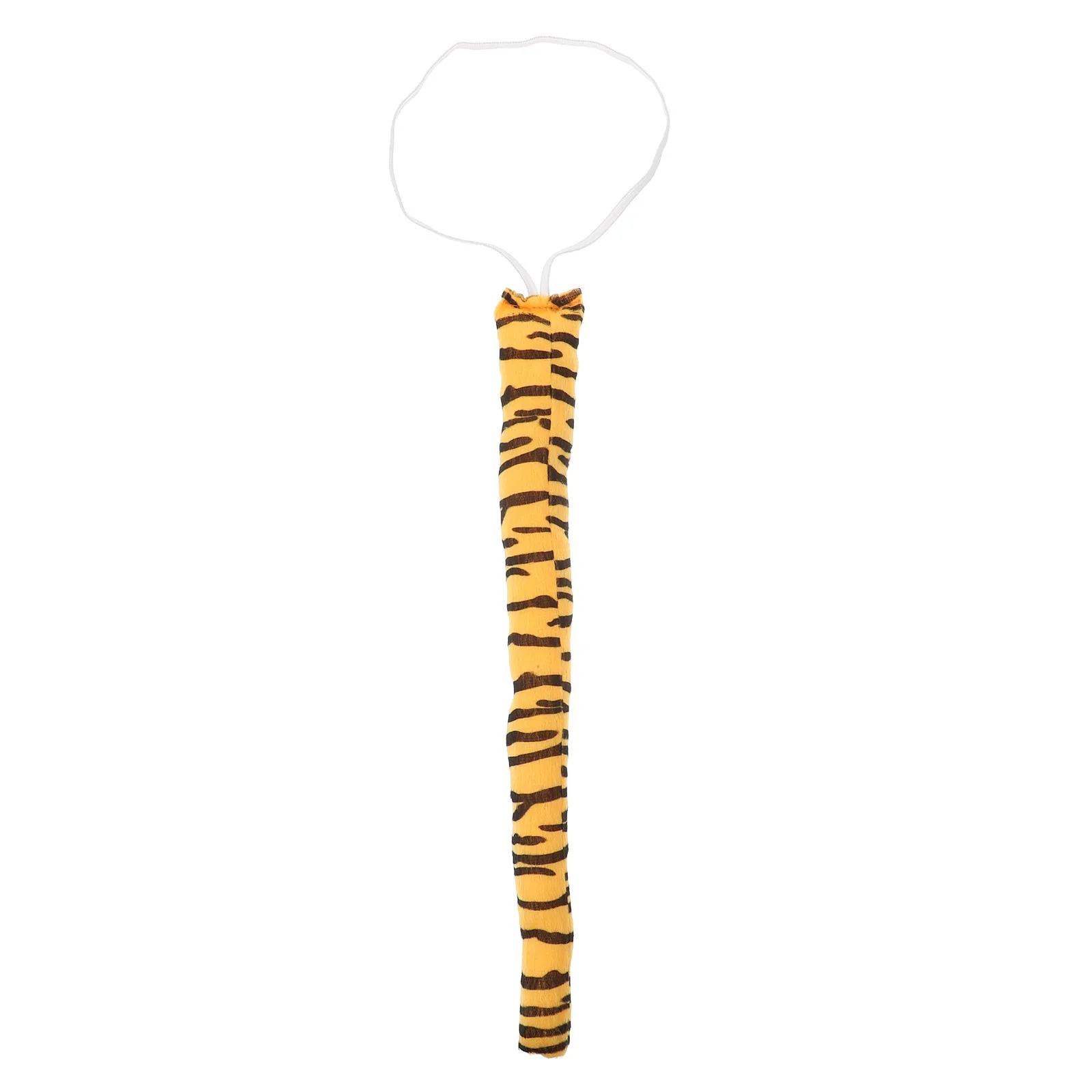 

Adorable Animal Accessory Tiger Tail Cosplay Costume Party Masquerade Halloween Dance Props Lightweight Reusable Comfortable