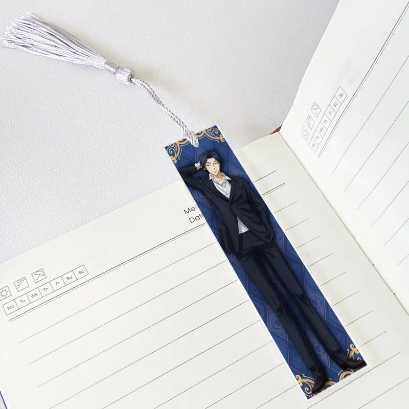 Anime MORIARTY THE PATRIOT  Transparent Bookmark Creative Bookmarks 3425 Stationery Accessories Figure