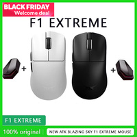 New ATK Blazing Sky F1 Extreme Mouse Liekong F1 Double 8K PAW3950 FPS Wireless Gaming Mouse Lightweight Low Delay Pc Gamer Gifts