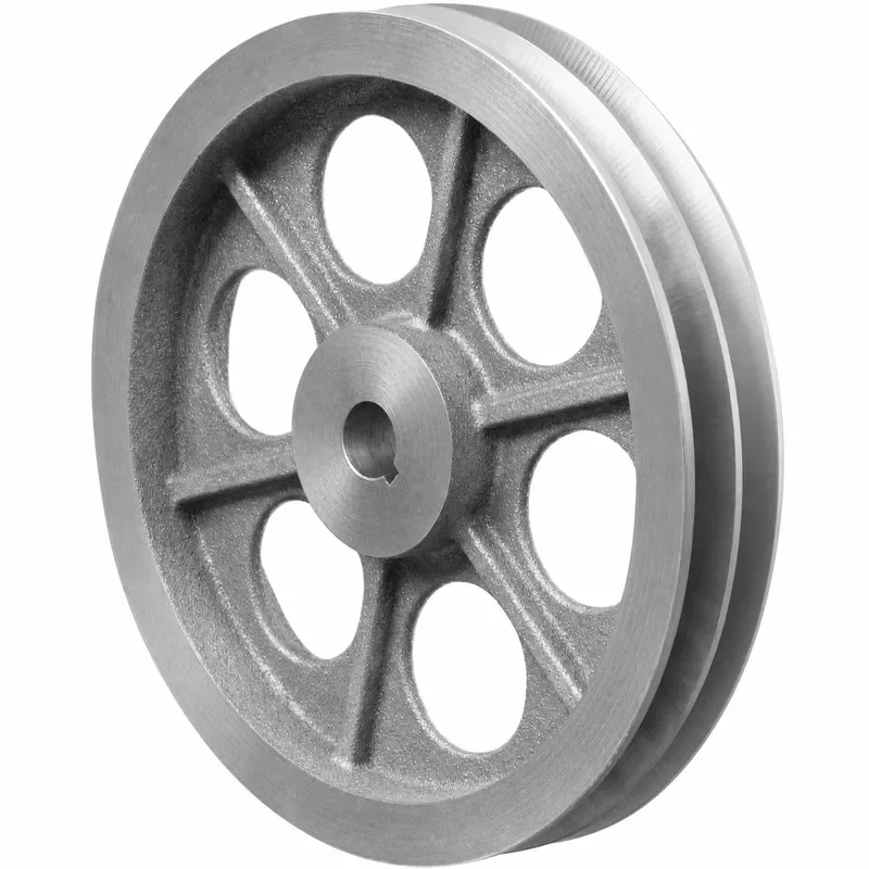 Diameter 280/300/320mm A2 Triangular Belt Wheel Type A Double Groove Outside Cast Iron Motor Belt Disk Motor Accessories