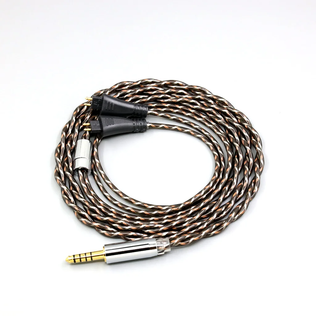 

7n OCC 25AWG Litz Shielding Earphone Cable For FOSTEX TH1100RP TH900 TH1000RP TH-600 TH-909 TR-X00 MK2 Headphone Headset 8890