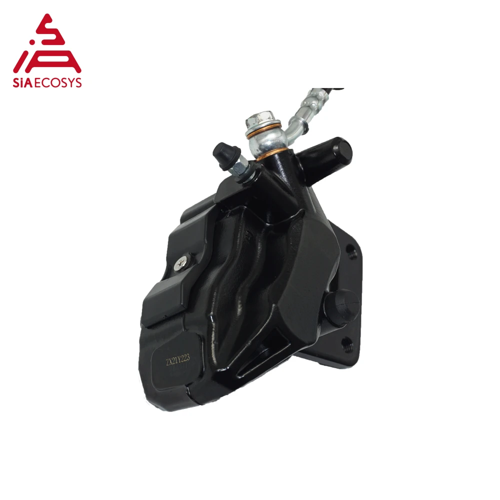 QSMotor Electric Scooter Rear Disc Brake Assembly Set Hydraulic Brakes for E-Motorcycle QS mid Drive Motor Compatible