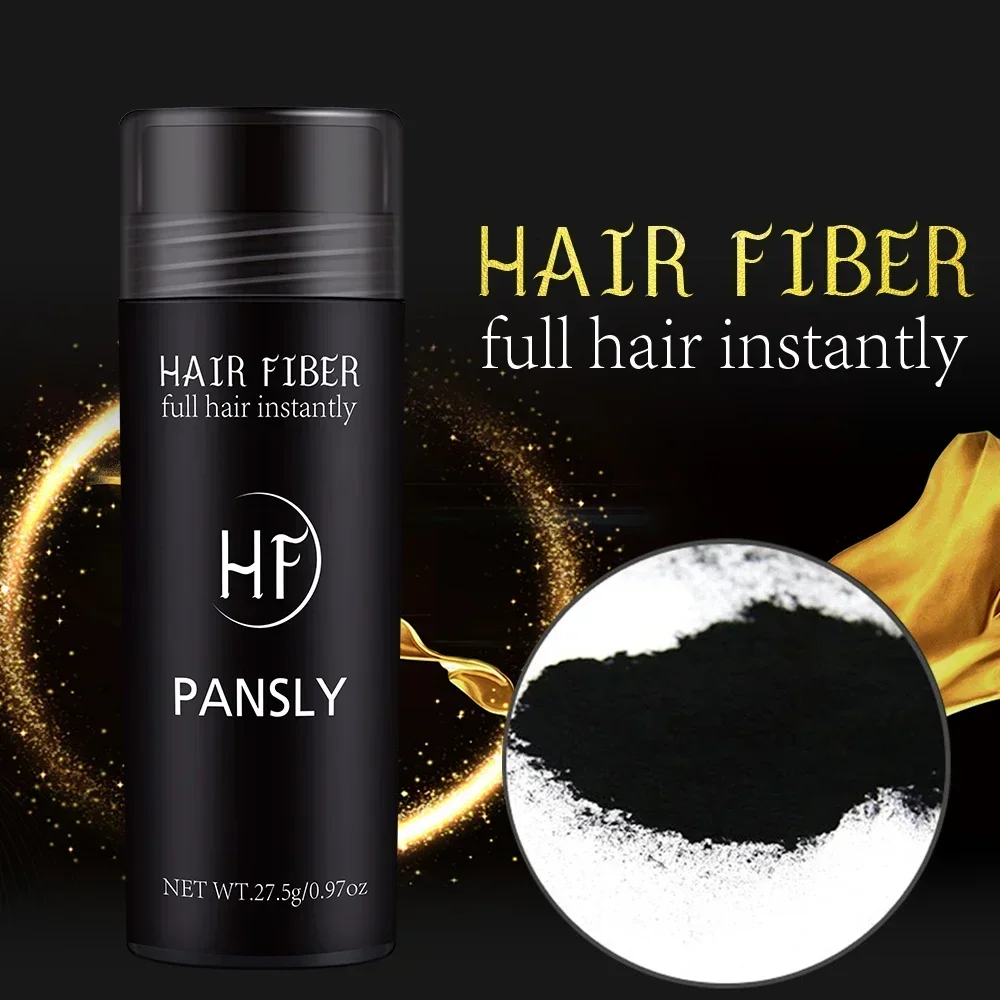 Hair Fiber Powder 27.5g Cover Sparse Hair Or Bald Spots Within 30 Seconds Plant Fibres Natural Dyes Hair Building Fibers