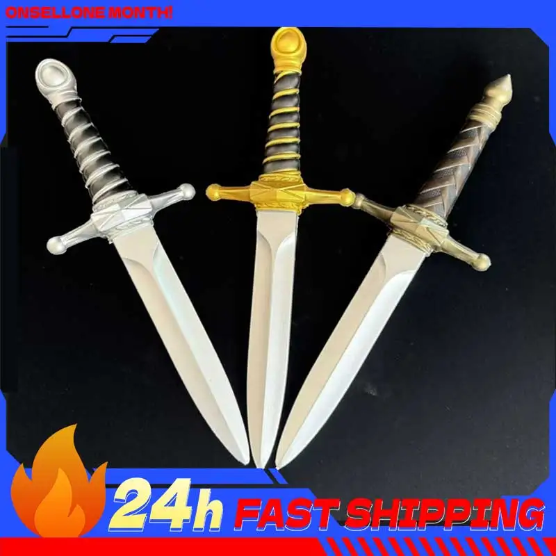 3styles PU Foam Sword Outdoor Training Knife Stage Performance Props Pu Knives Western Short Medieval Sword Safety Toy Boys Gift