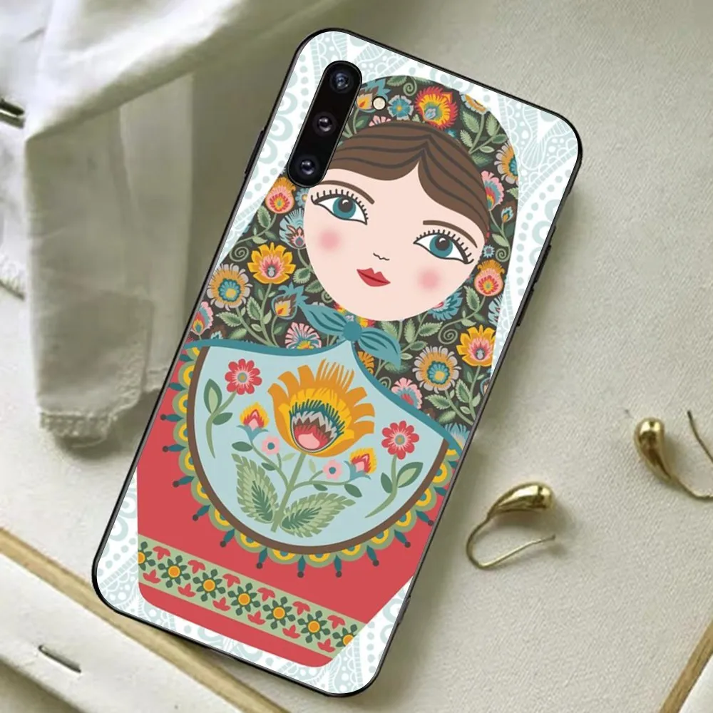 Cute Russian Dolls Matriochkas Phone Case For Redmi Note 4 X 5 A 6 7 8 T 9 9S 10 11 11S 11Epro Poco M3 pro