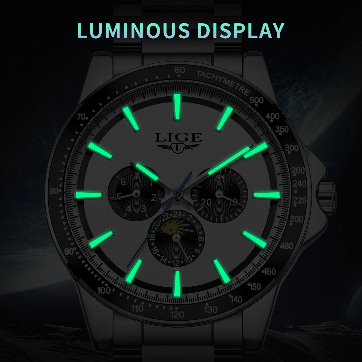 LIGE brand luxury watches mens - Luxury Watch Magazine review and price