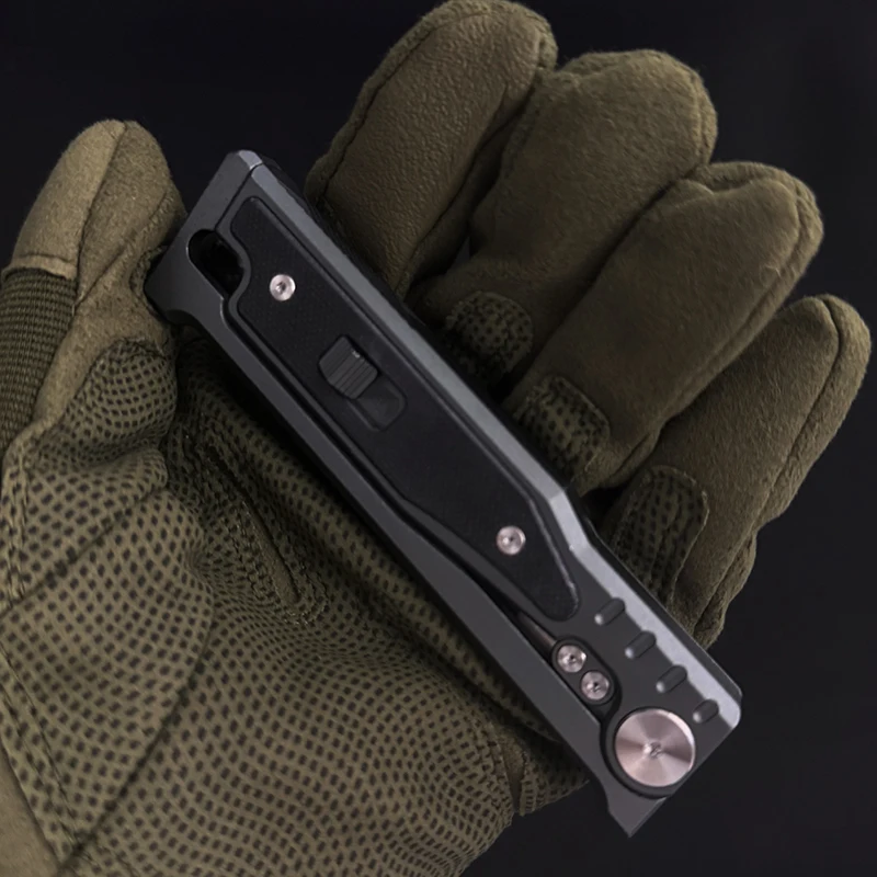 Masked Avenger RE-M Aluminum alloy handle D2 STEEL Folding multifunctional practice gadget Outdoor EDC Tools