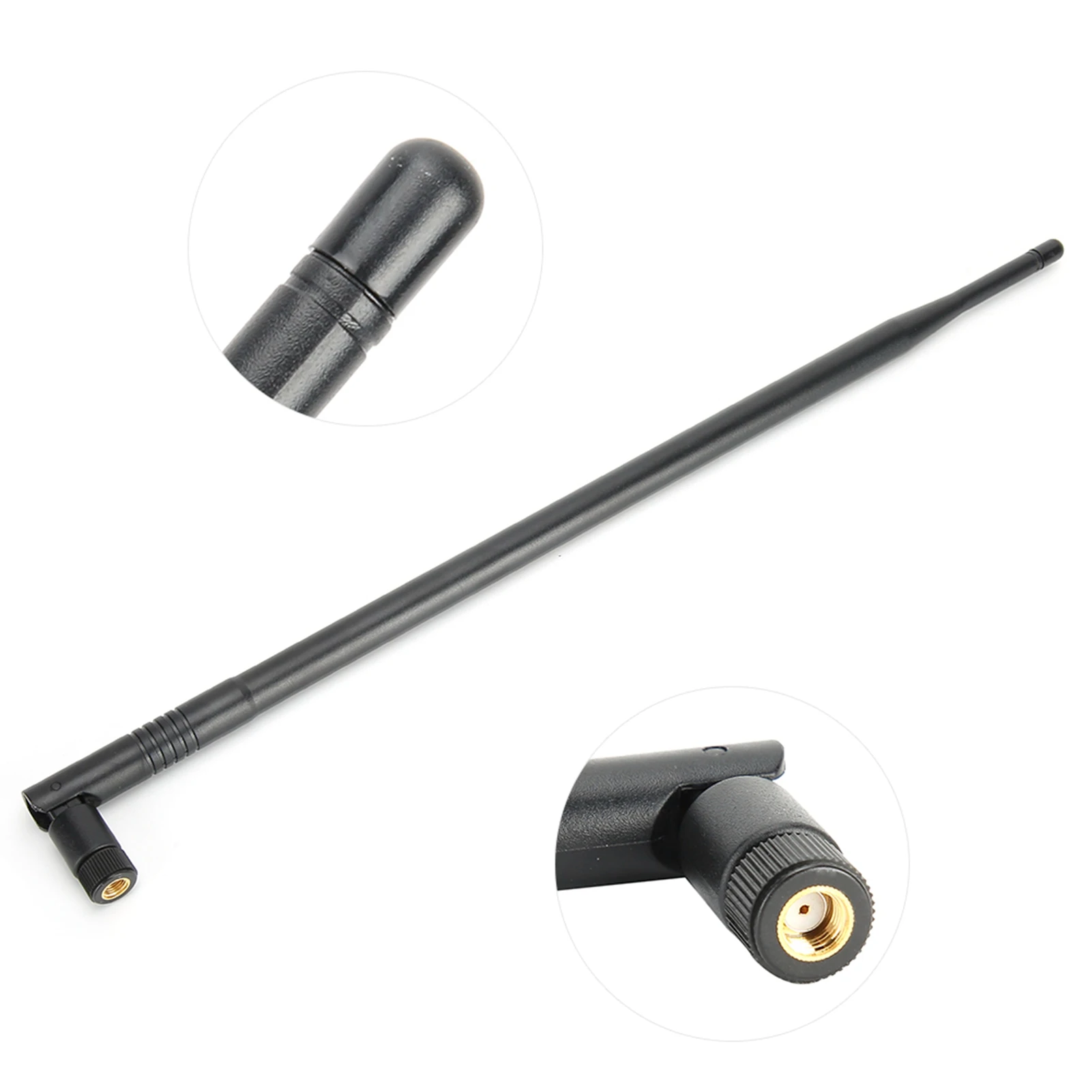 High Gain 12DBI Dual Band WiFi Antenna 2.4GHz 5GHz Wireless RP-SMA Network Antennas for Improved Wifi Signal Coverage