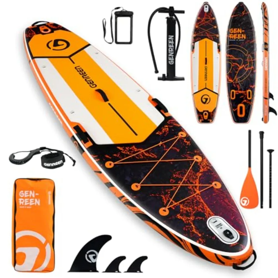 Paddle Board Stand up Paddle Board Extra Large 11'33/34 Newly Improved 2 Side Layers 450LBS Quality Inspection×5 (All-Season fo
