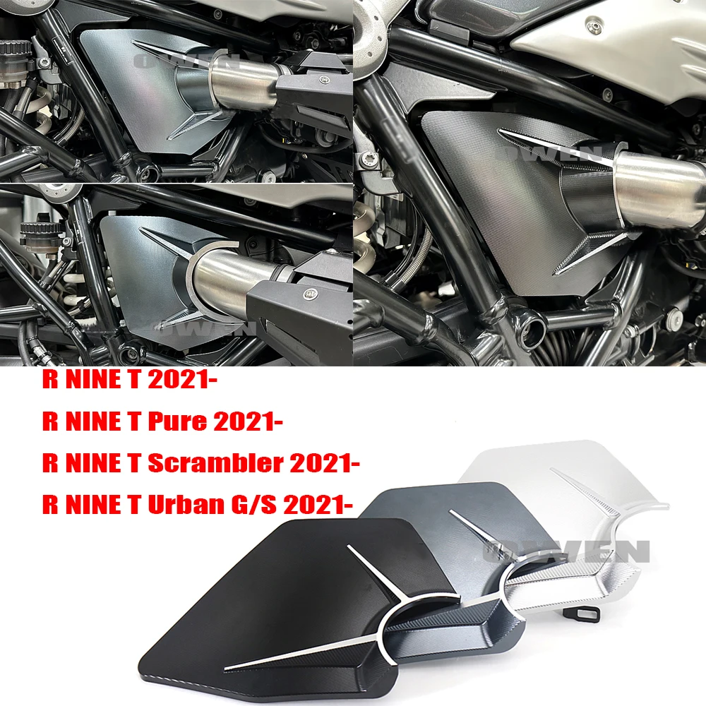 

For BMW RNINET R9T Side Panel Fairing Cover Frame Guard Protector R NINET Pure Rninet Scrambler R NINE T Urban G/S 2021-