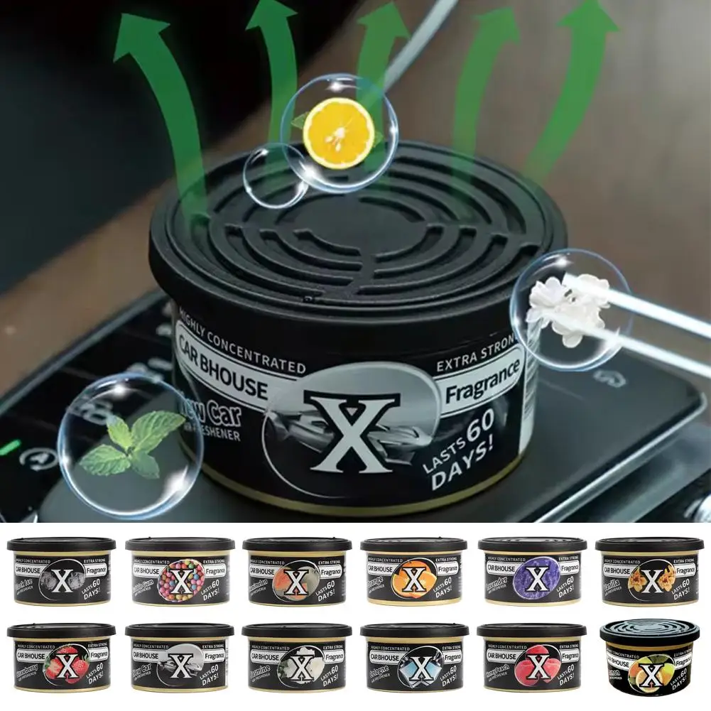 Car Aromatherapy Solid Fragrance Cream Car Decoration Aromatherapy Room Special Fragrance Retention for Long lasting Odor Remova