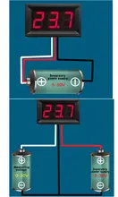 Digital Volt Meter 12V Car Motorcycle #2