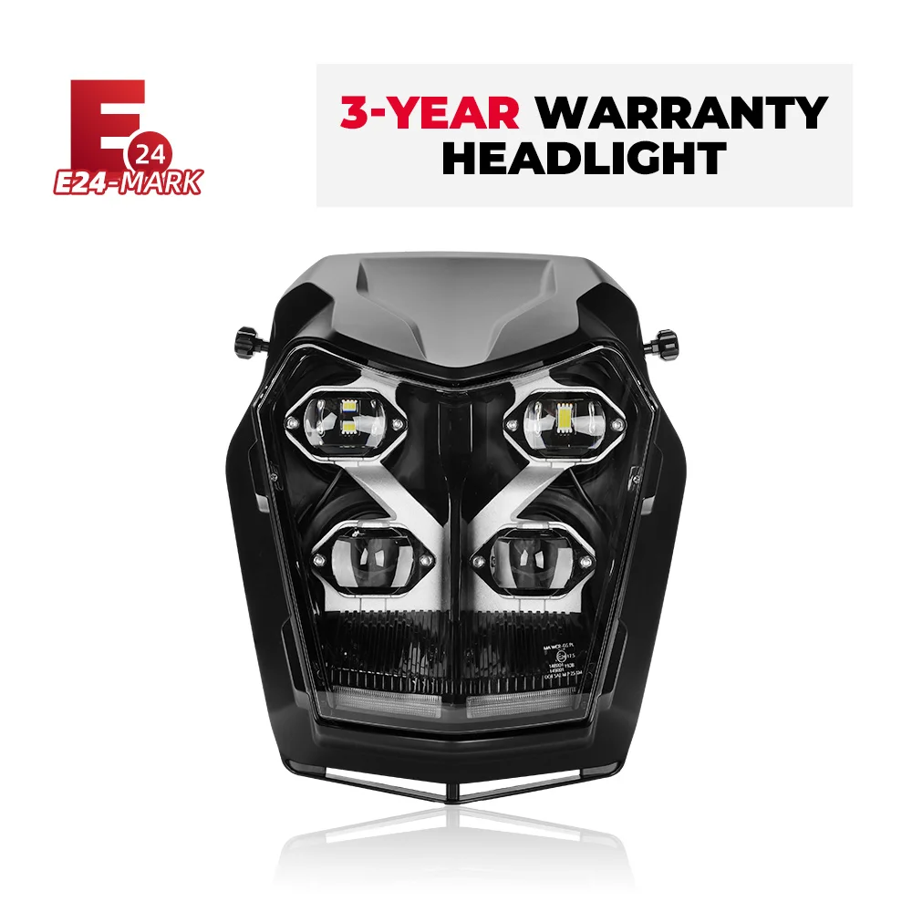 For Tenere 700 Headlight LED Assembly for Yamaha T7 XTZ700 2019-2024 Front Head Light with Turn Signal Flashlight Lamps E24