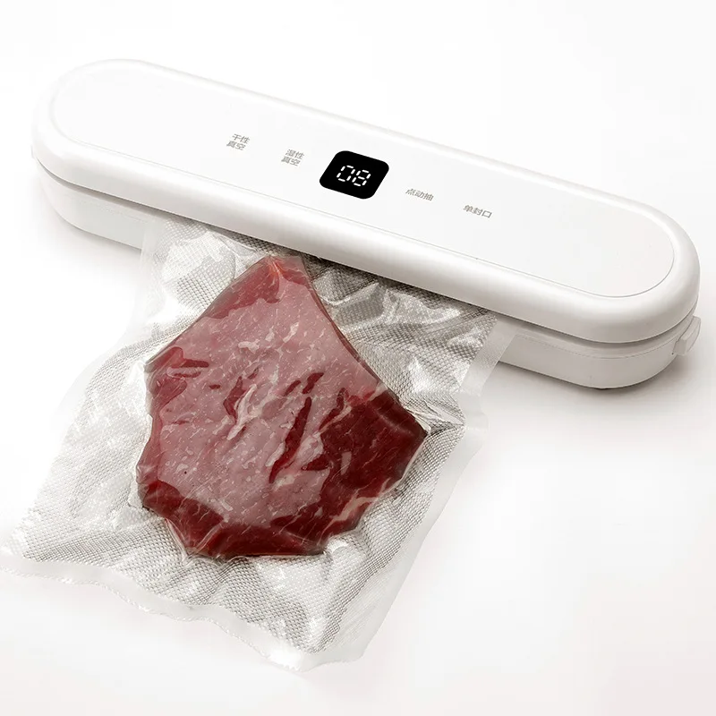 

Cross border fully automatic vacuum sealing machine for household food preservation, dry and wet dual-use plastic sealing and pa