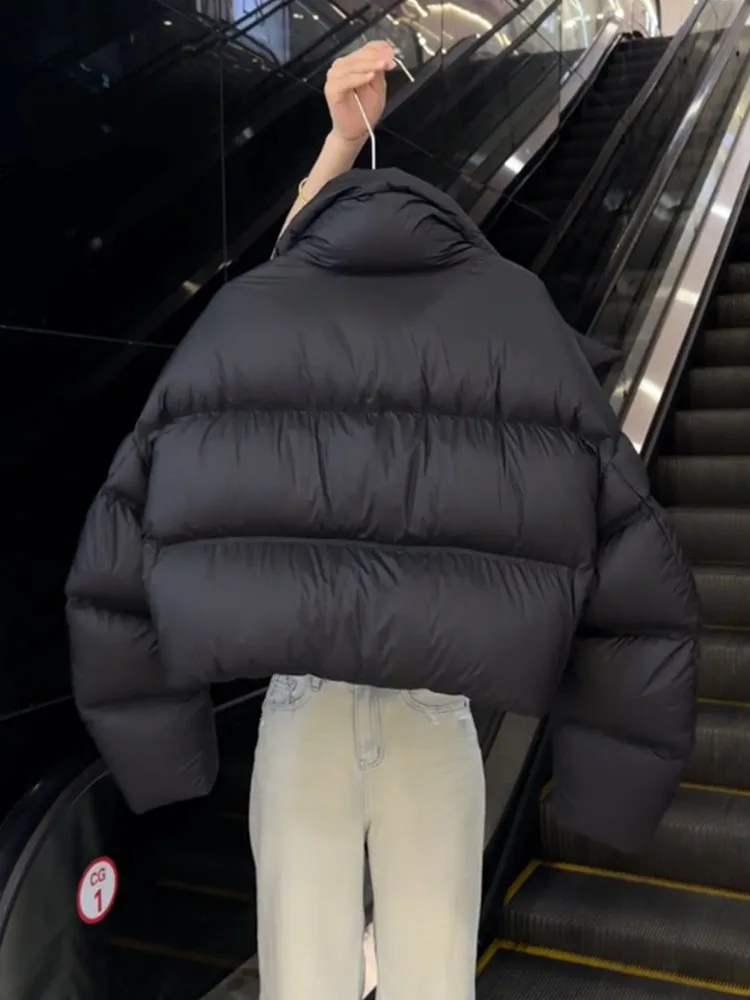 Sli ort Puffer Jaet レディース ブラ フォーミー ダウンコート 冬用 アウター エレ フィール 小さいサイズ 通勤 スレ