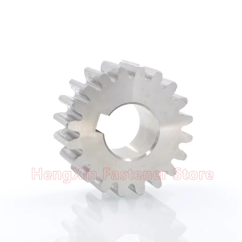 1pcs 304 Stainless Steel 2.5/3 Mod 12/14/15/16/17/18/20 Teeth Spur Gear 12T-20T 2.5/3 Module Cylindrical Gear Bore 12-30mm