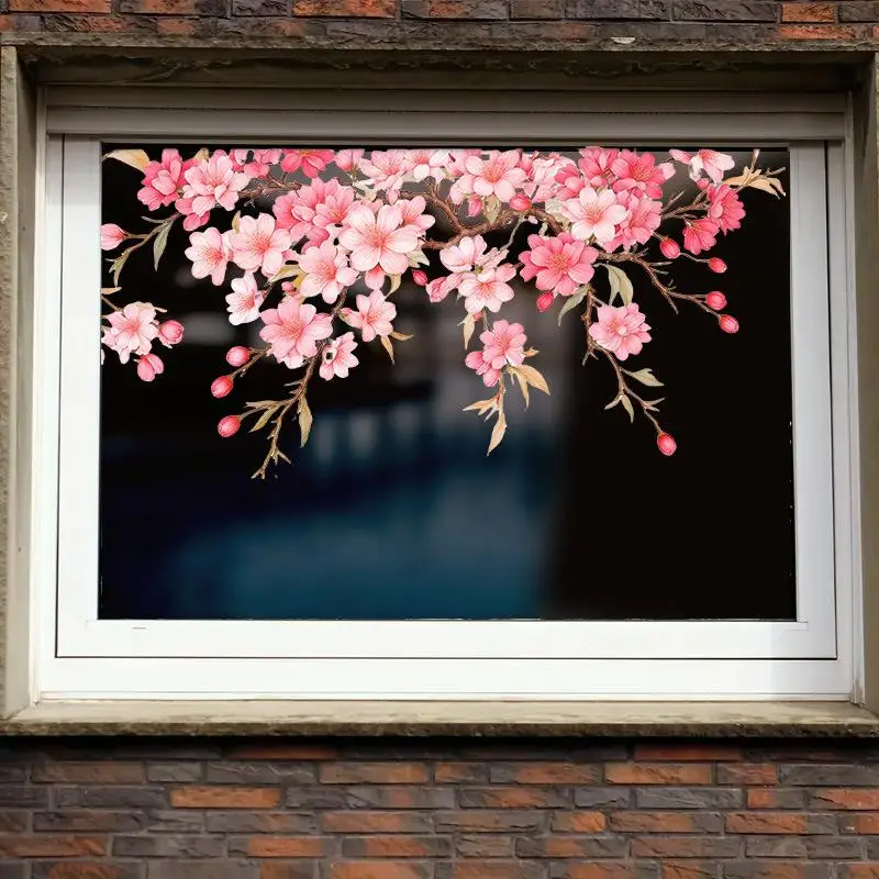 Fresh And Butterfly Wall Electrostatic Adsorption Stickers For Home Decoration Bedrooms Kitchens