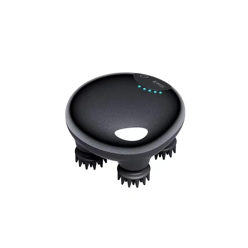 Smart Library Mini Rechargeable Electric Head Massager Waterproof Vibrating Scalp Care Massage Machine Relaxation Stress Relief