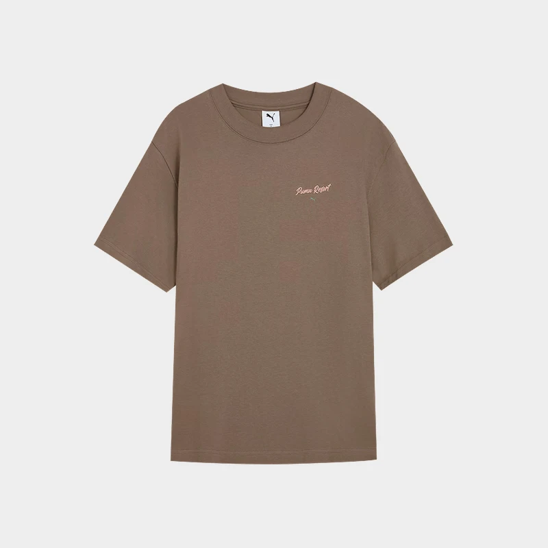 

Мужская спортивная рубашка с короткими рукавами в стиле ретро Puma PREMIUM ESS TEE 632533-93