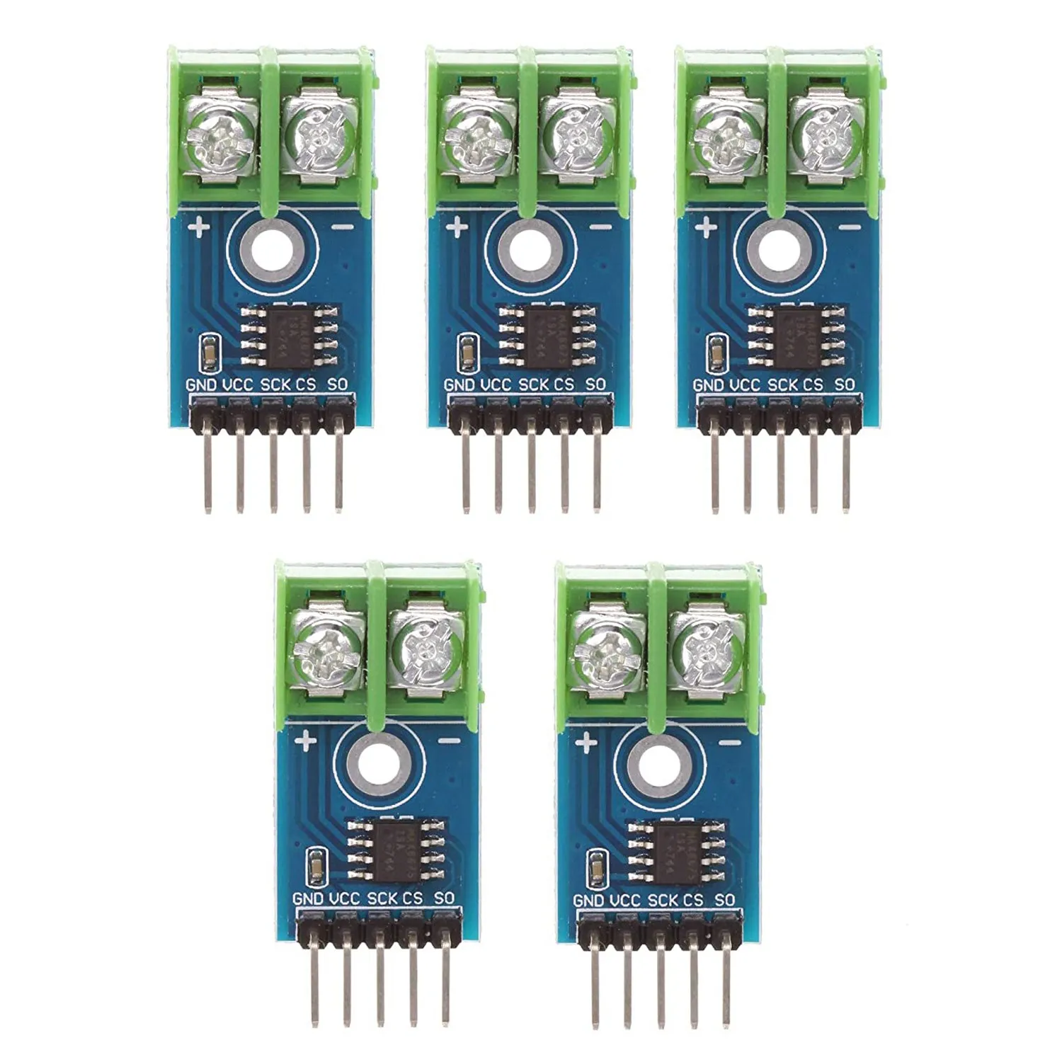 5-teiliges Thermoelement-Temperatur sensor modul vom Typ max6675 k für Himbeer-Pi-Arduino