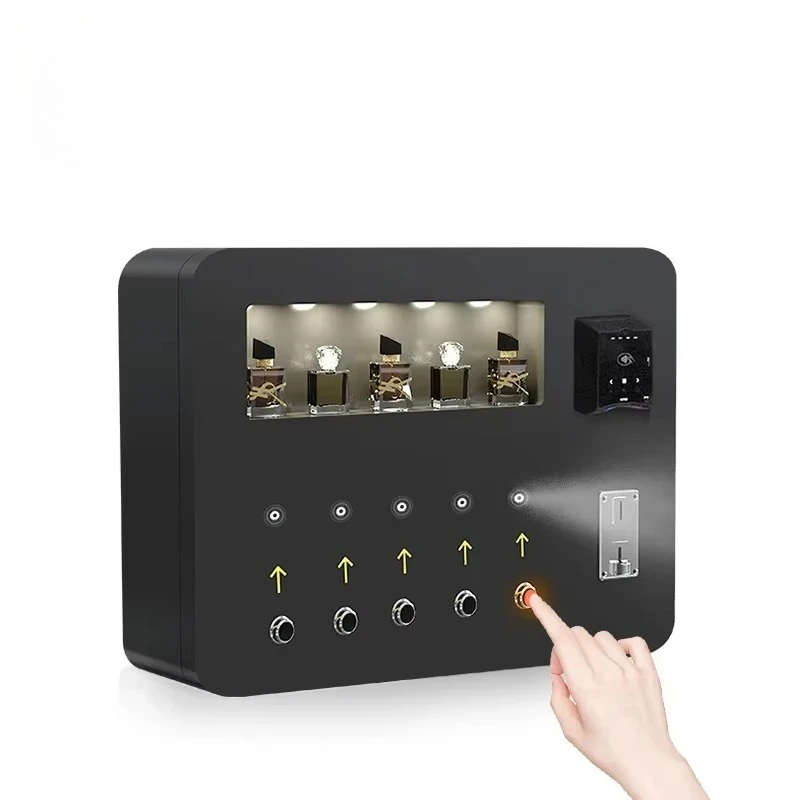 Perfume Spraying Vending Machine Fragrance Vending Machine With Coin-Operated Retail Perfume Spray