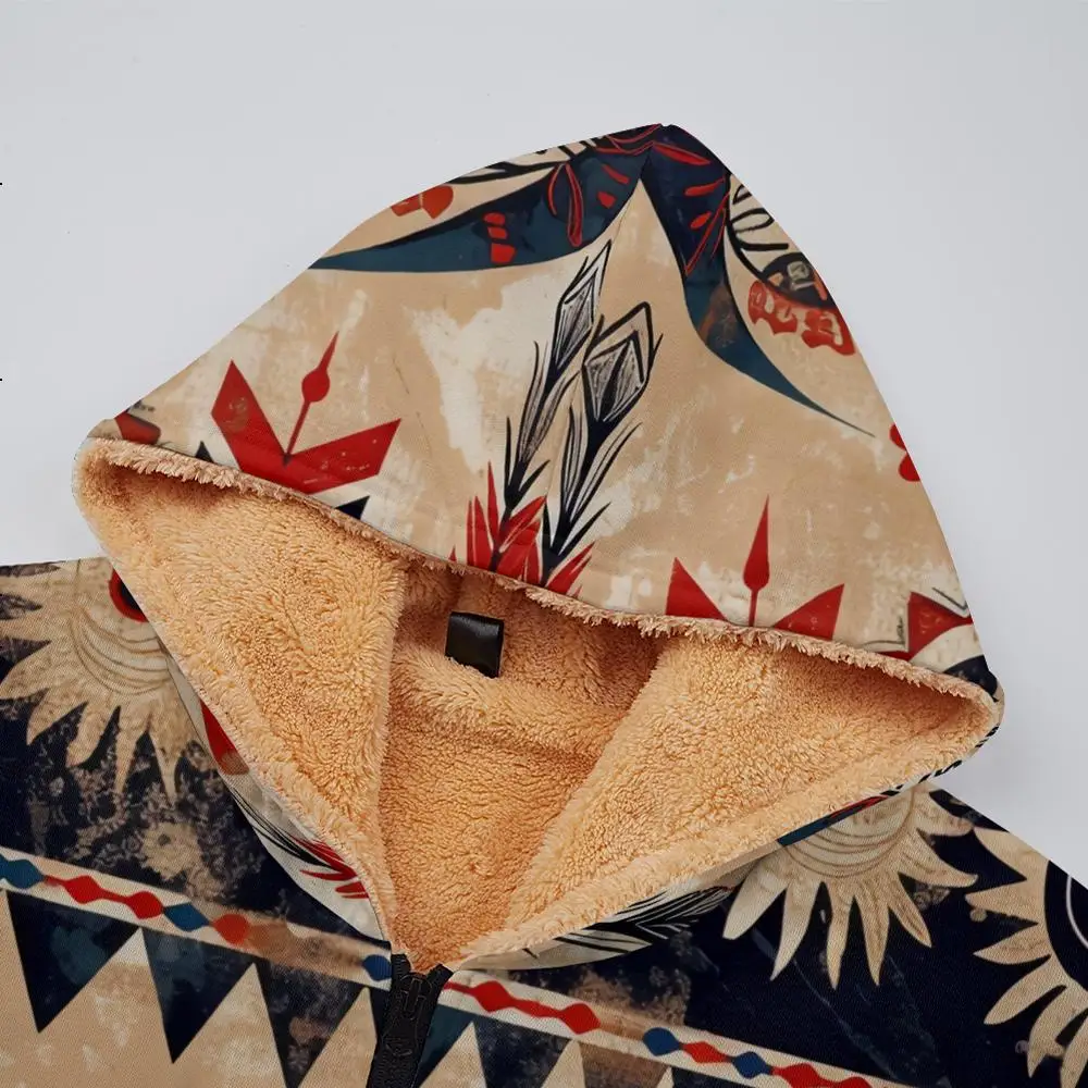 남성용 양털 안감 가디건 재킷, 지퍼 잠금, 가을 및 겨울, 따뜻하고 아늑한