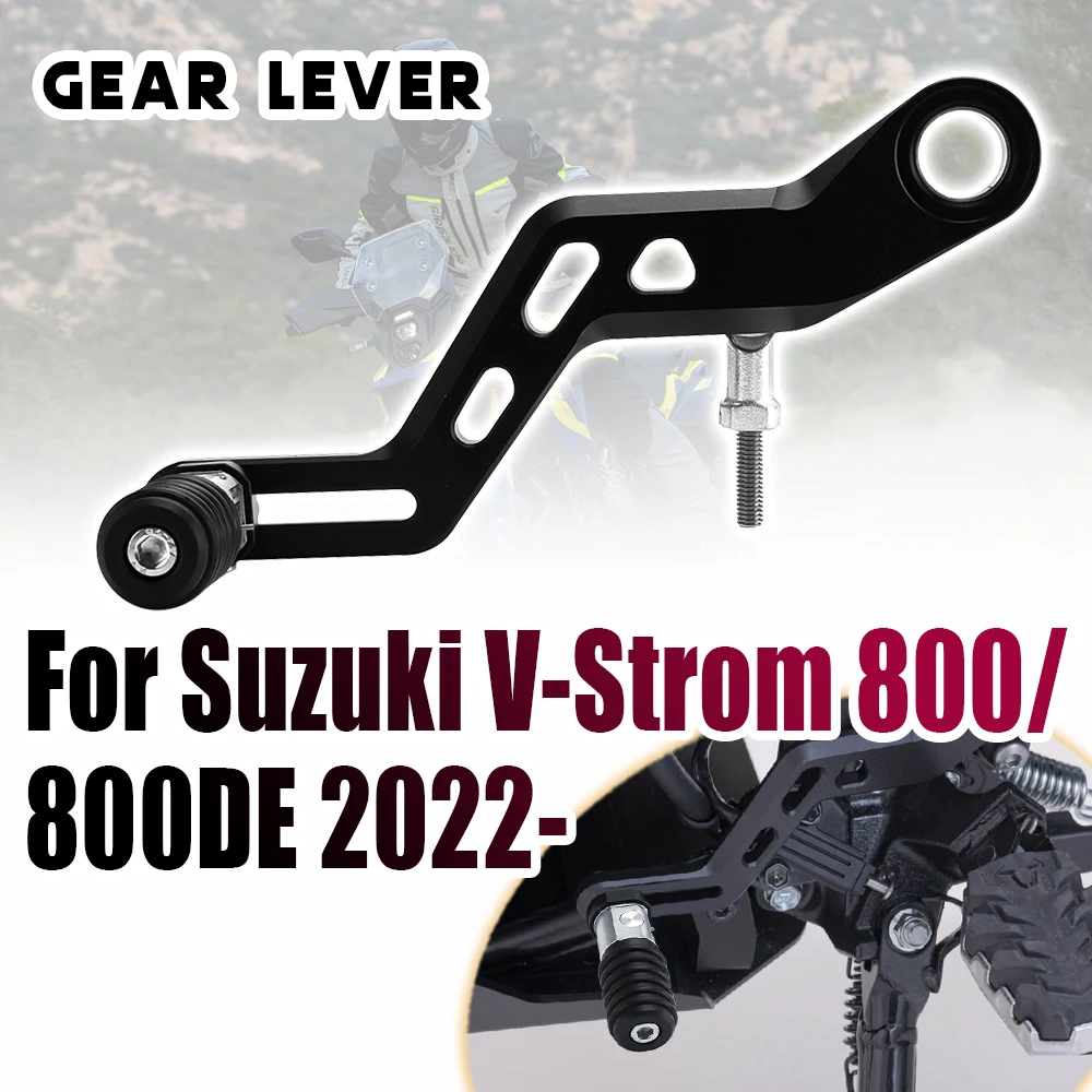 

Adjustable Folding Gear Shifter CNC Aluminum Shift Pedal Lever For Suzuki V-Strom 800 800DE V-Strom800DE 800de 2022- Motorcycle