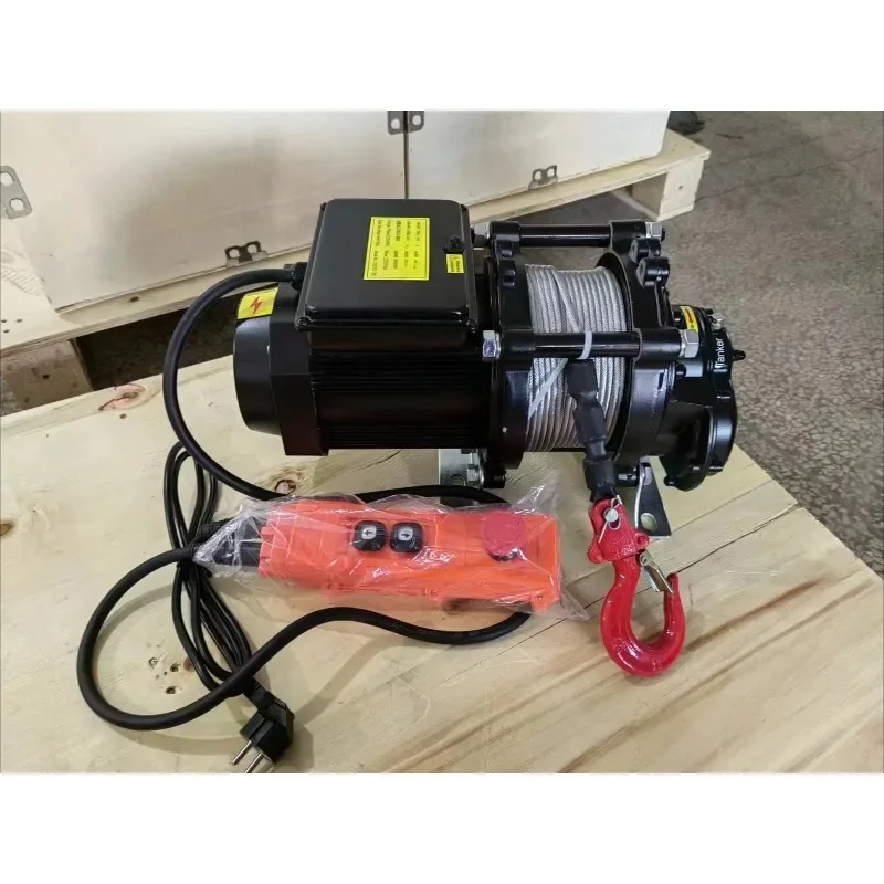 220V 60Hz 380V 400kg fast electric winch lifting wire electric hoist