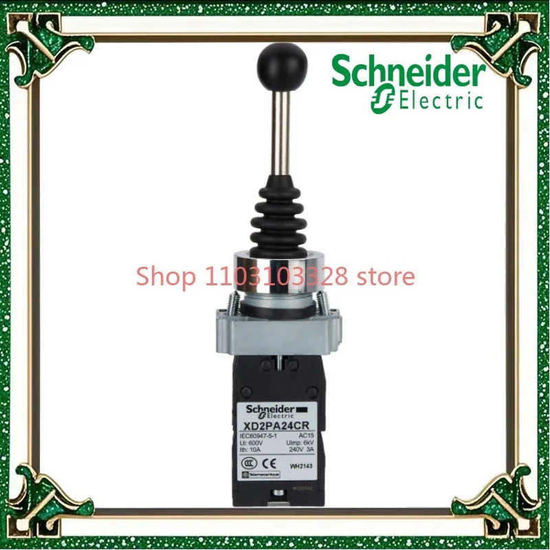 

Schneider XD2PA24CR Small master switch, 4 position, spring return, 4NO