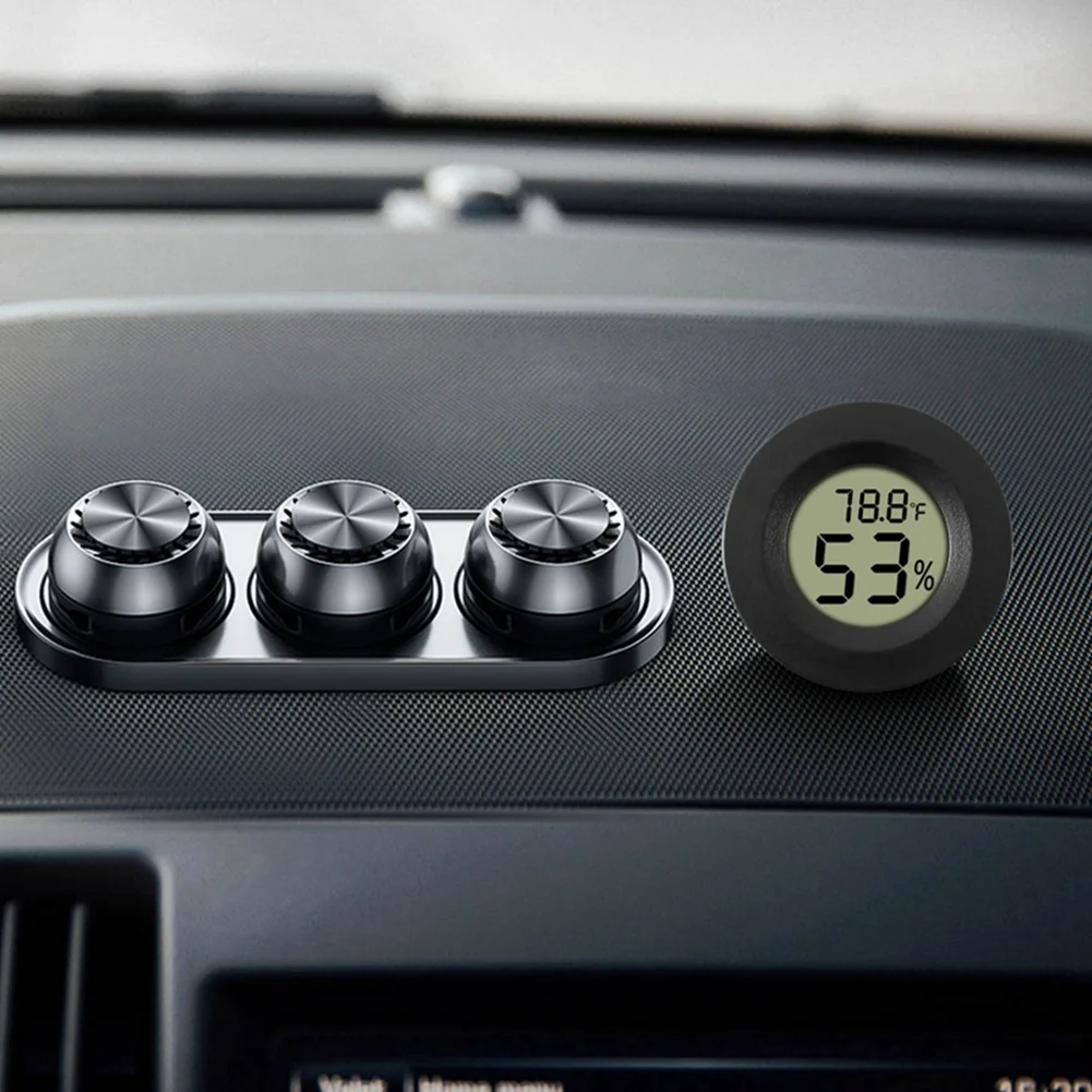 -BOFF Higrómetro Termómetro Monitor LCD digital Medidor de humedad Termómetro electrónico y higrómetro