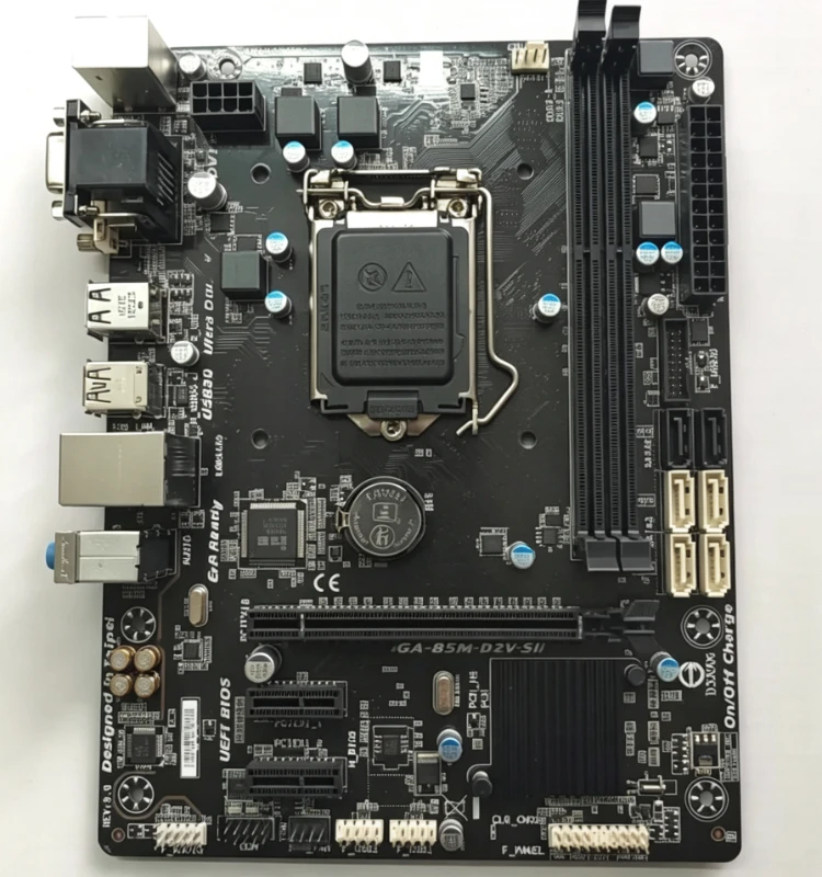Used for Gigabyte B85M-D2V LGA1150/DDR3 set VGA/DVI with baffle