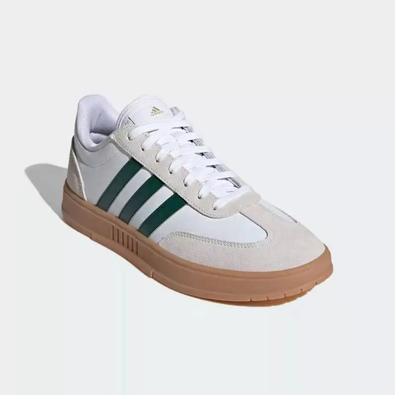 

New 2026 Adidas Mens White Beige Green Skate Shoes Flash Sale Limited Stock Casual Sneakers IE9043