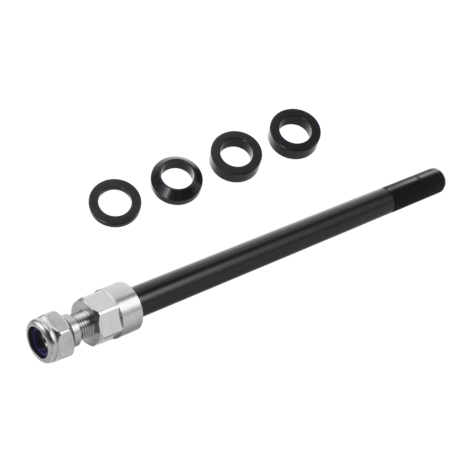 

Universal Bike Trailer Thru Axle Adapter 121.5-142Mm M12x1.75 Heavy Duty Spindle for Mountain Road Bicycle Cargo