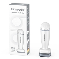 new adjustable derma stamp microneedle 120 pins skin care beard growth scalp hair micro needling derma stamps