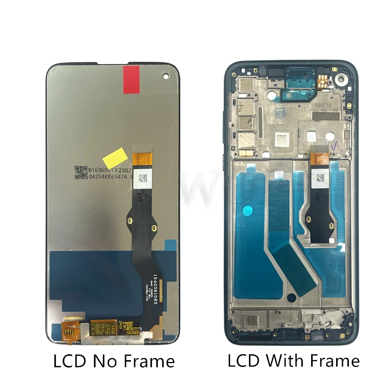 For Motorola Moto G8 Power LCD Display Touch Screen Digitizer Assembly With Frame XT2041-1 XT2041-3 Display Replacement Part