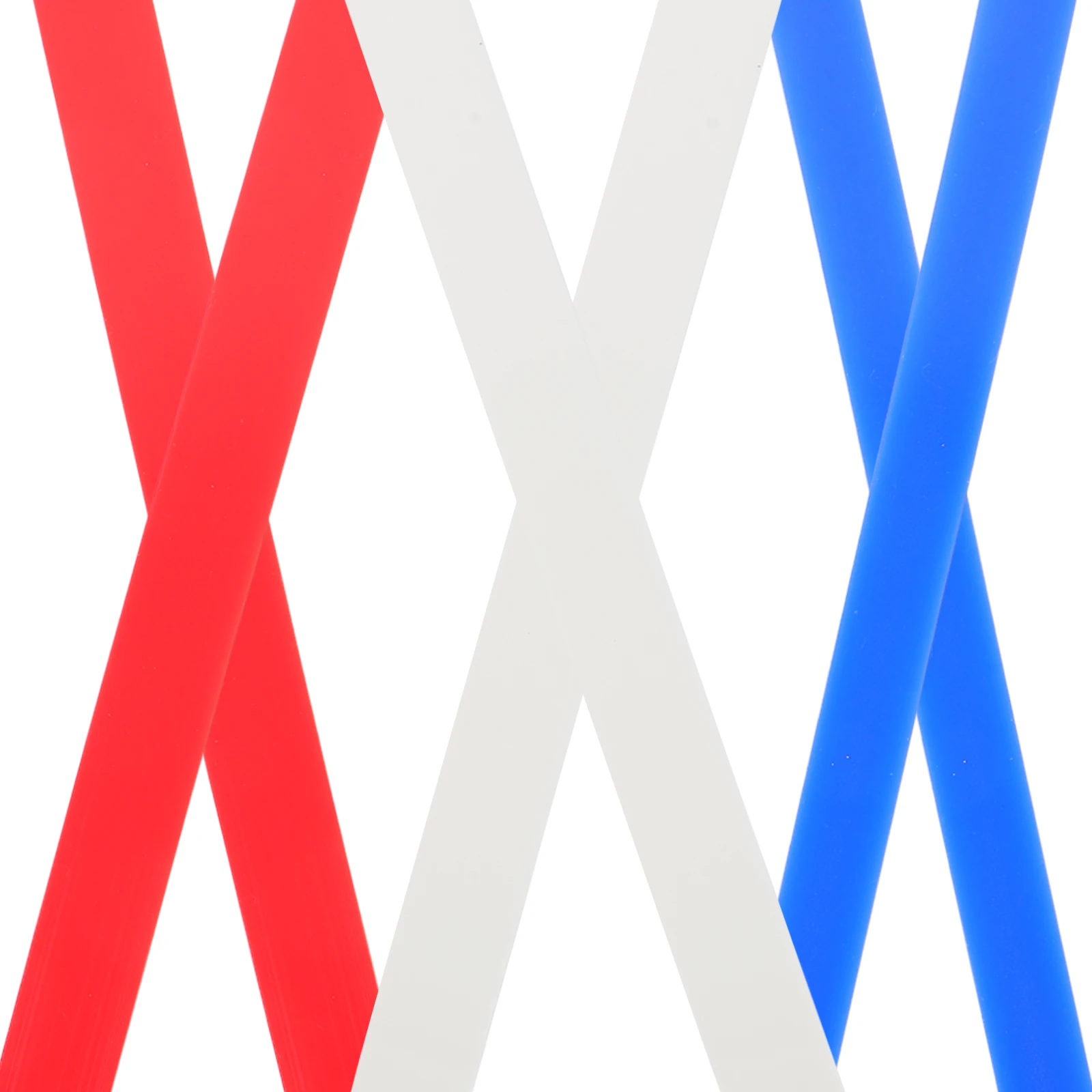 

6Pcs Dough Thickness Rulers Silicone Rolling Pin Guides Nonstick Baking Ruler Measuring Strips for Cookie Bread Pastry