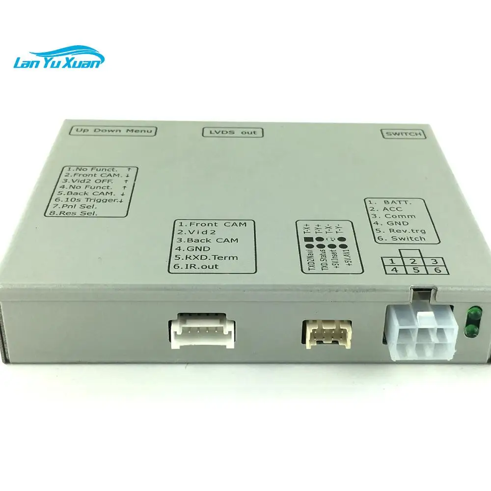 

Add Camera/DVR/DTV/360 interface For Peu-geot 2013 To Add Front Camera