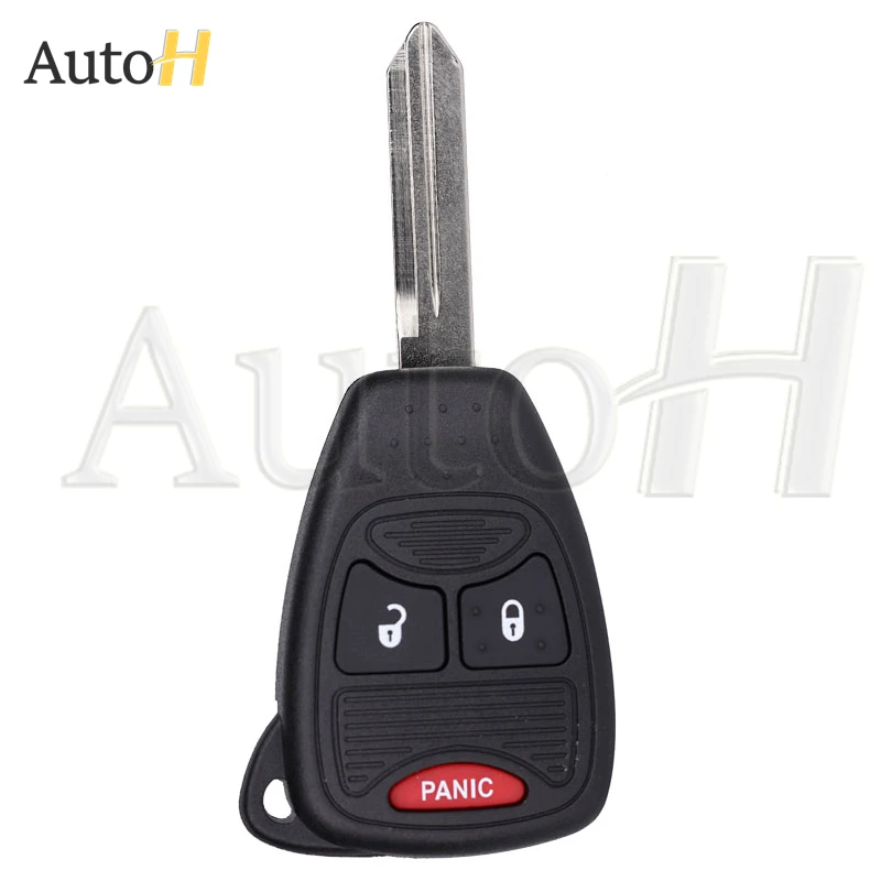 Car Remote Key Case Shell for Jeep Grand Cherokee Dakota Durango Charger Chrysler Dodge Car Key Replacement Case 2/3/4/5/6Button