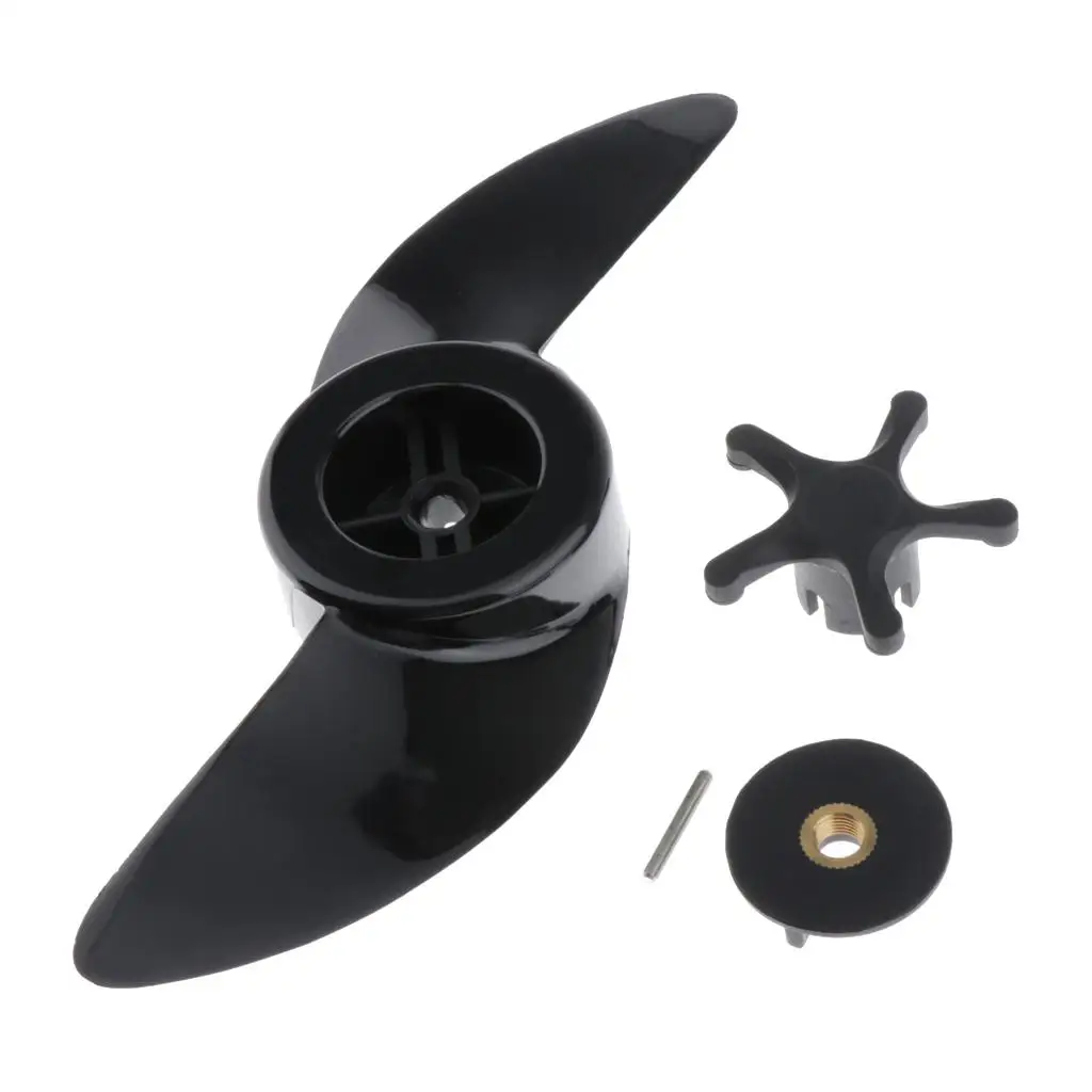 2-Blade Electric Trolling Motor Outboard Propeller for 28lb, 30lb and 34lb Boat Engines