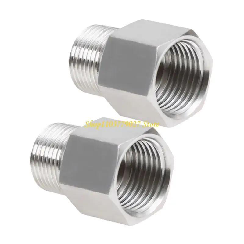 

C4DF Steel NPT3/8 Female 4 Male Threaded Fittings Heavy Wall Thickness Upgrades