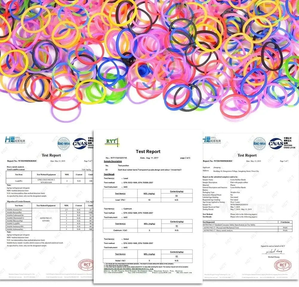 600 szt. Kolorowa gumowa bransoletki z gumek zestaw uzupełniający dla chłopca dziewczynka zestaw upominków rękodzieła gumka do krosna bransoletka