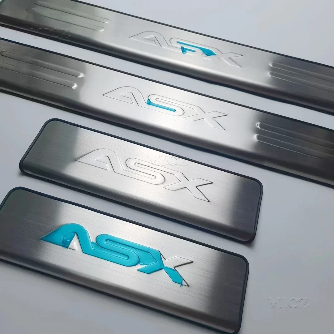 

For Mitsubishi ASX 2013 2014 2015 2016 2017 2018 Car Accessories Stainless Steel Scuff Plate/Door Sill Car Door Sill Protection