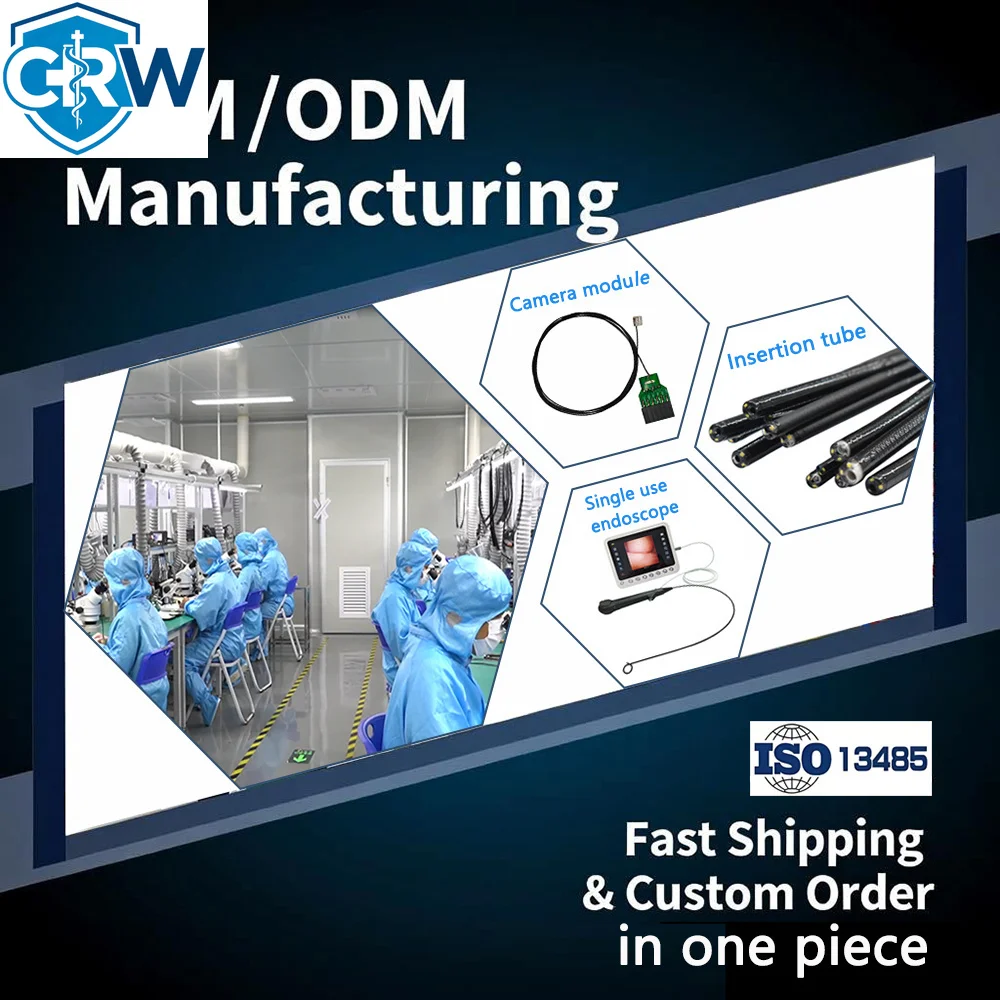 CRW High-Res OVM6946 Disposable   Parts for Bronchoscopy & Urology OEM Miniature Endoscopy Visualization Module