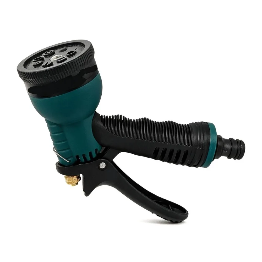 8 Functions Pressure Water Gun Car Wash Garden Adjustable Nozzle Hose Watering Gun Lawn Hose Multifunction Irrigation Sprayer