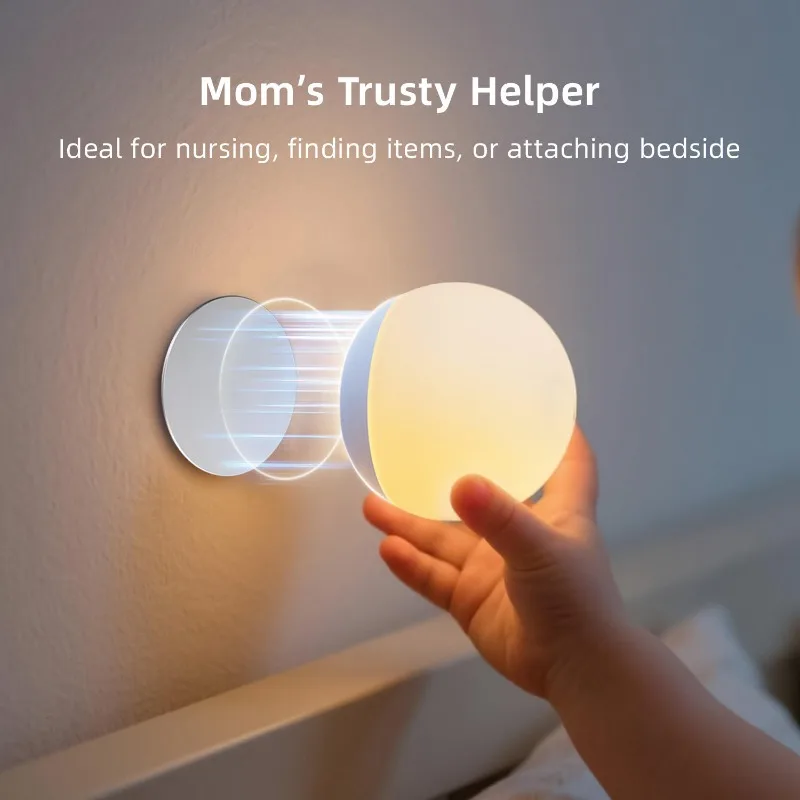 

Светодиодный ночник Shell Pearl RGB, современный прикроватный светильник теплого цвета для спальни, домашнего декора, ABS, силиконовый аккумулятор, подарок на день рождения