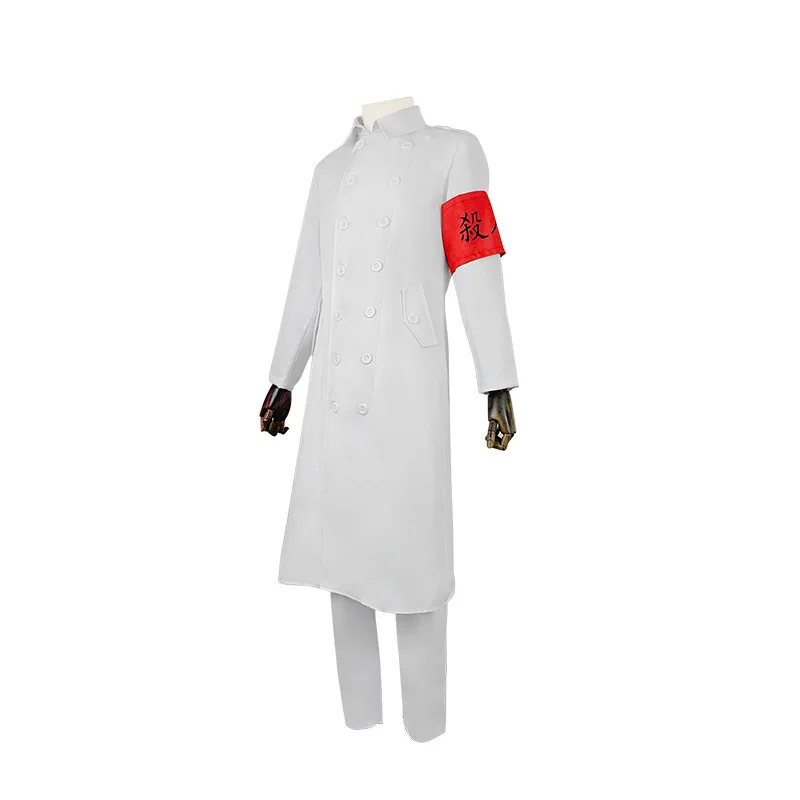 Tokyo Re Cosplay Kostuum Wit Speciaal Atta orm Anime Halloween Kostuum voor Mannen Jeugd Faionable Traditionele Kin...