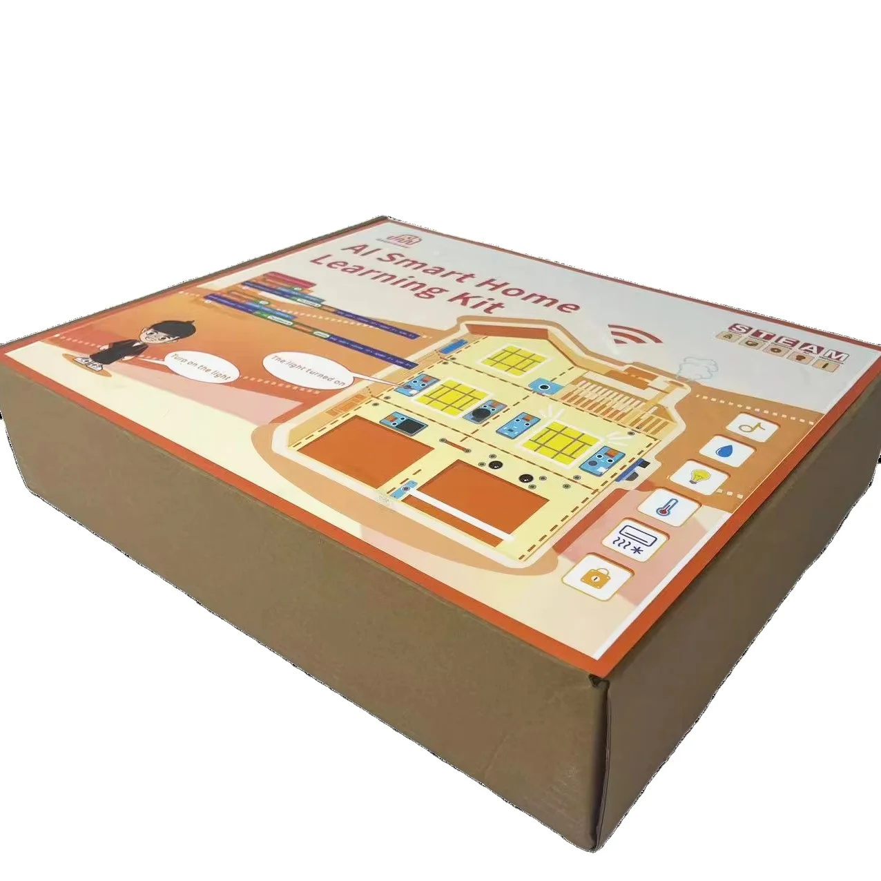 AI Smart Home Learning Kit Innovative STEAM Education Tool Engaging Home Learning Experiences Smart Home Inventor Maker Boards