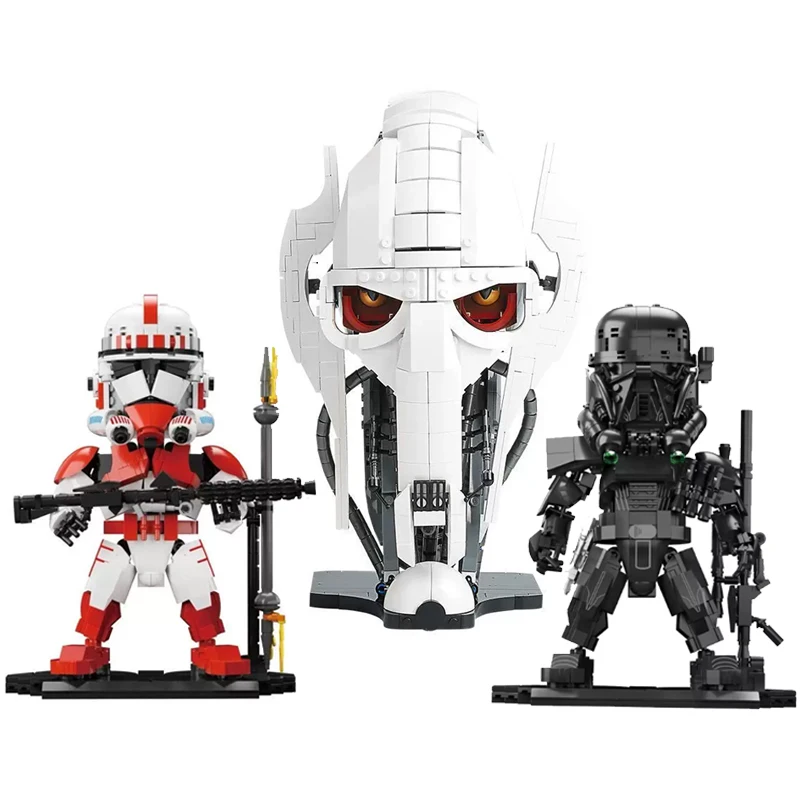 figurines-d'action-moc-star-movie-casque-du-general-grievous-et-modele-de-soldat-shock-trooper-ensembles-de-blocs-de-construction-jouets-pour-adultes-cadeau